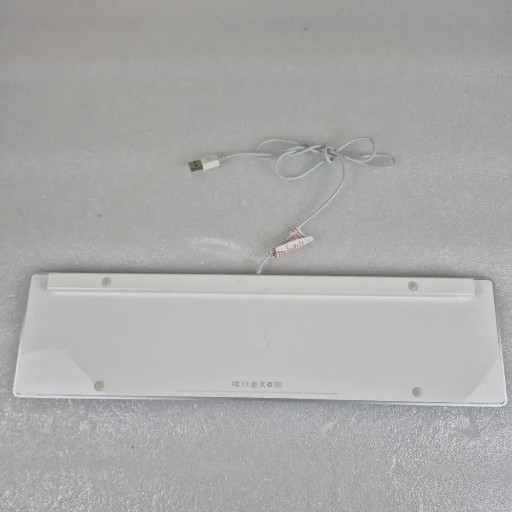 Genuine Apple A1243 Wired USB Keyboard w/ Numeric Keypad for iMac, Mac Mini